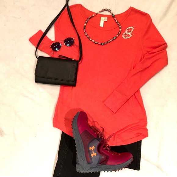 🤑BOGO🤑 CUTE CORAL THERMAL SHIRT - Picture 4 of 16